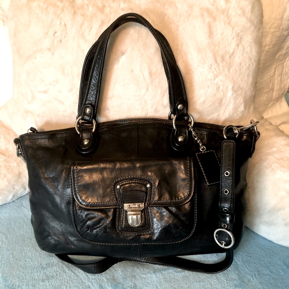Authentic Coach Satchel Tote